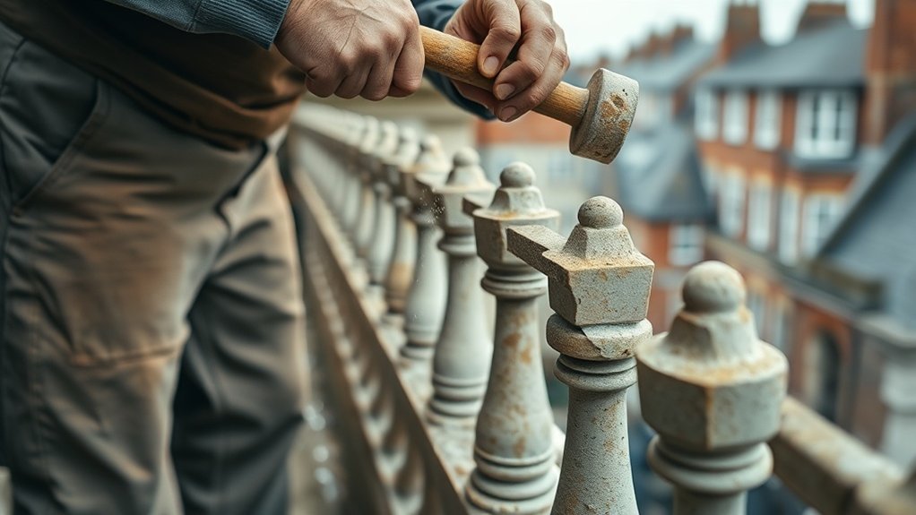 Balustrade Repair Rotherhithe
