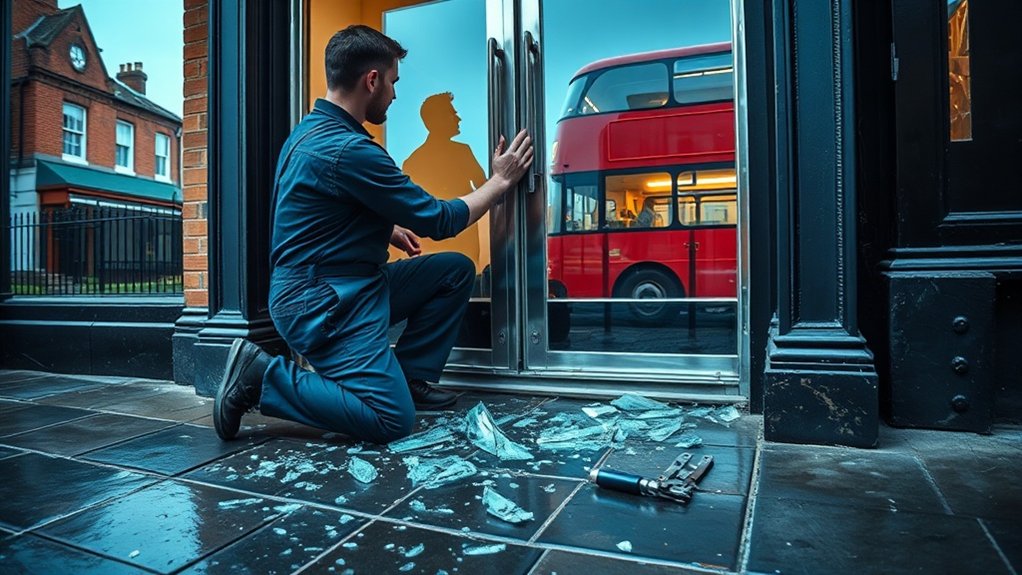 Glass Door Repair Rotherhithe