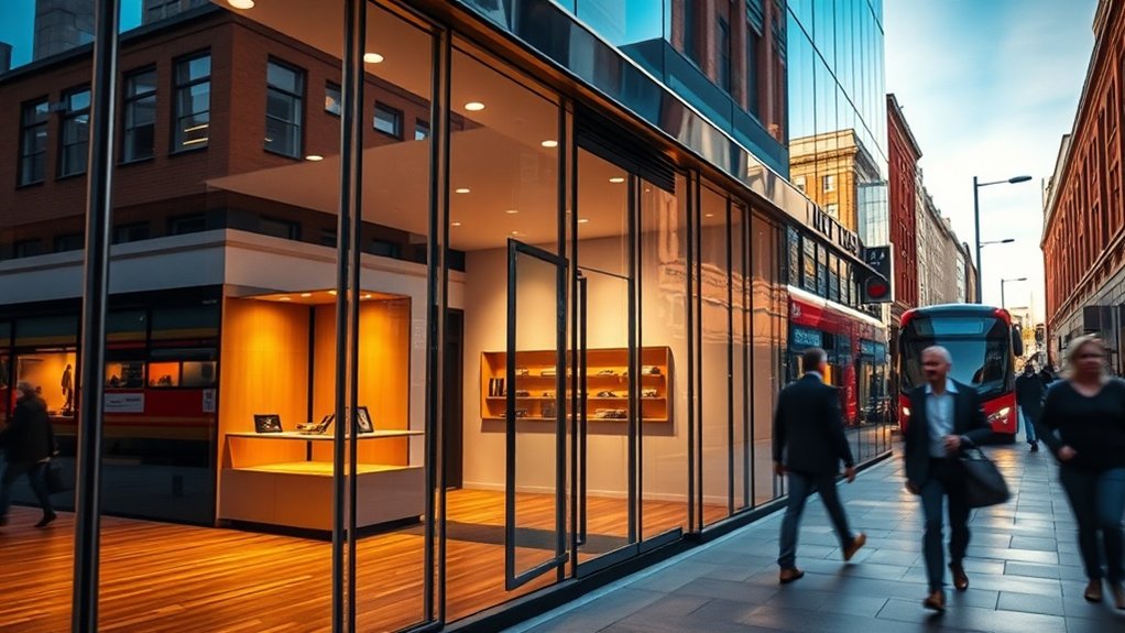 Shop Front Glazing Canada Water