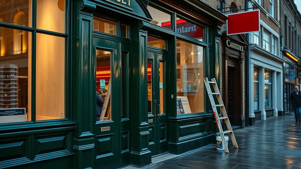 Shop Front Repair Rotherhithe